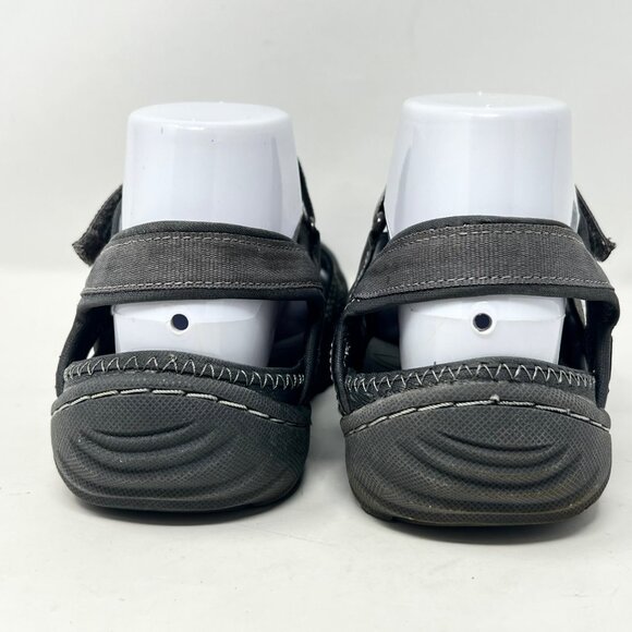 Jambu JSport Womens Poppy Gray Strappy Closed Toe Sandal Size‎ 8M - Picture 4 of 9